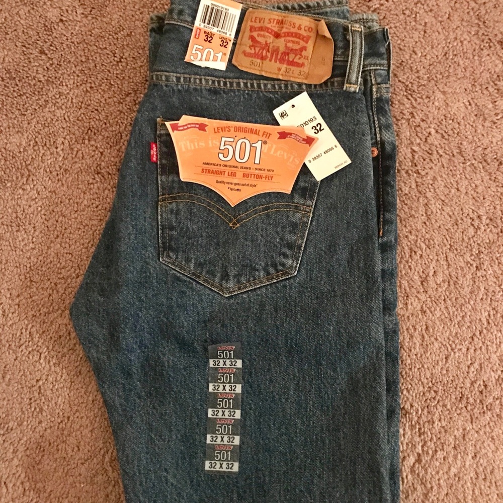 Brand new 501 jeans